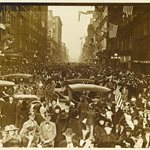 Armistice Day, Nov. 11, 1918, in Minneapolis.