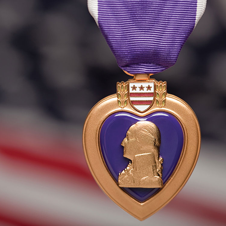 Recognizing Purple Heart Day
