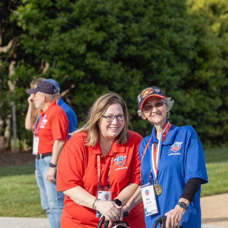 Auxiliary’s partnership with Honor Flight continues to soar