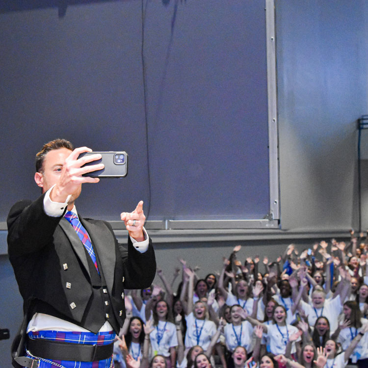 Presbyterian College’s President Dr. Matthew vandenBerg 