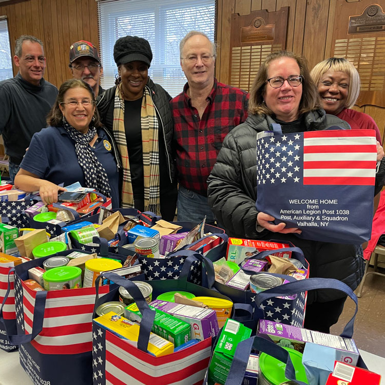 New York Legion Family welcomes veterans home