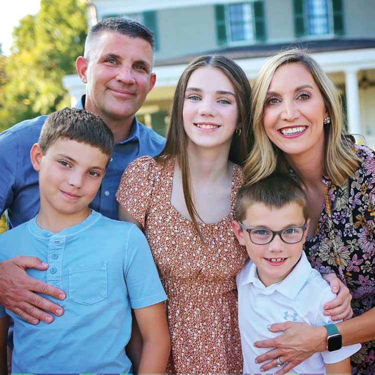 Greg Jensen and family 