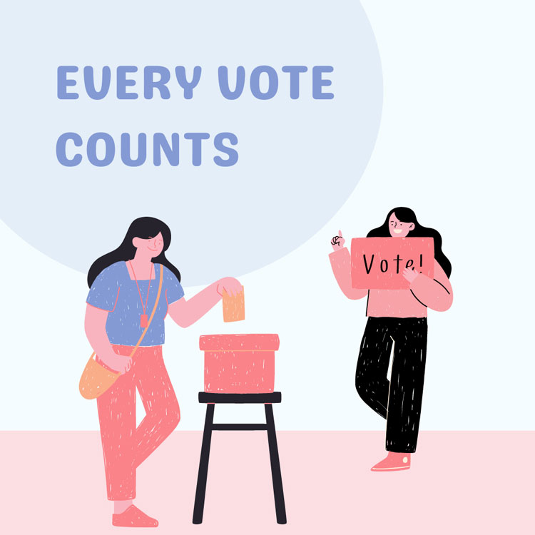 every vote counts