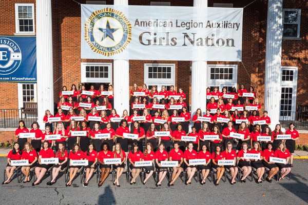 2018 ALA Girls Nation Group 