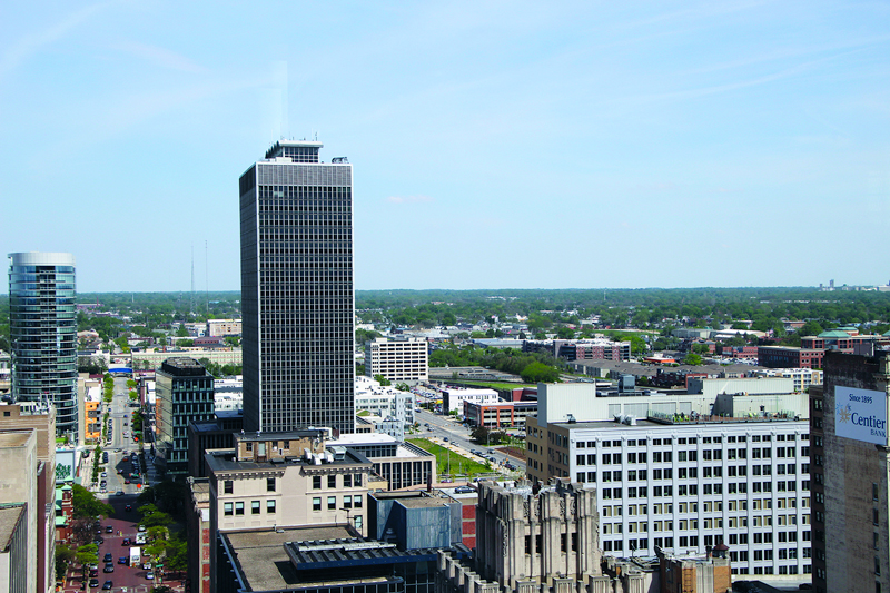 View from the observation deck.